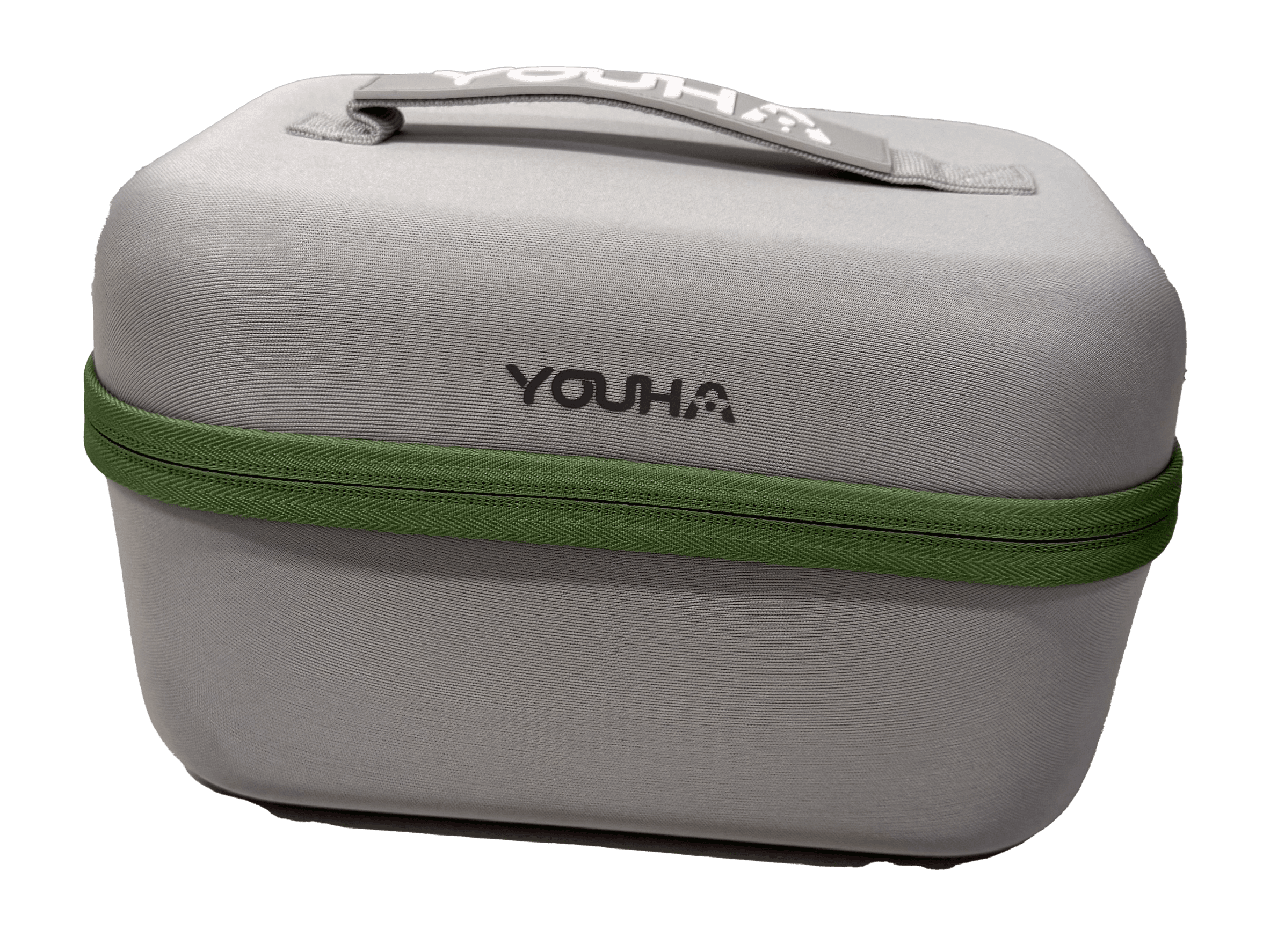 De grijze kolf koffer